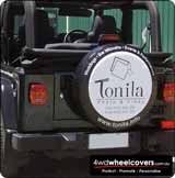 Tonita Photography Spare Wheel Cover.