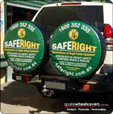 Saferight Dual Spare Wheel Covers
