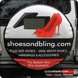 Shoes and Bling Business Spare Wheel Cover
